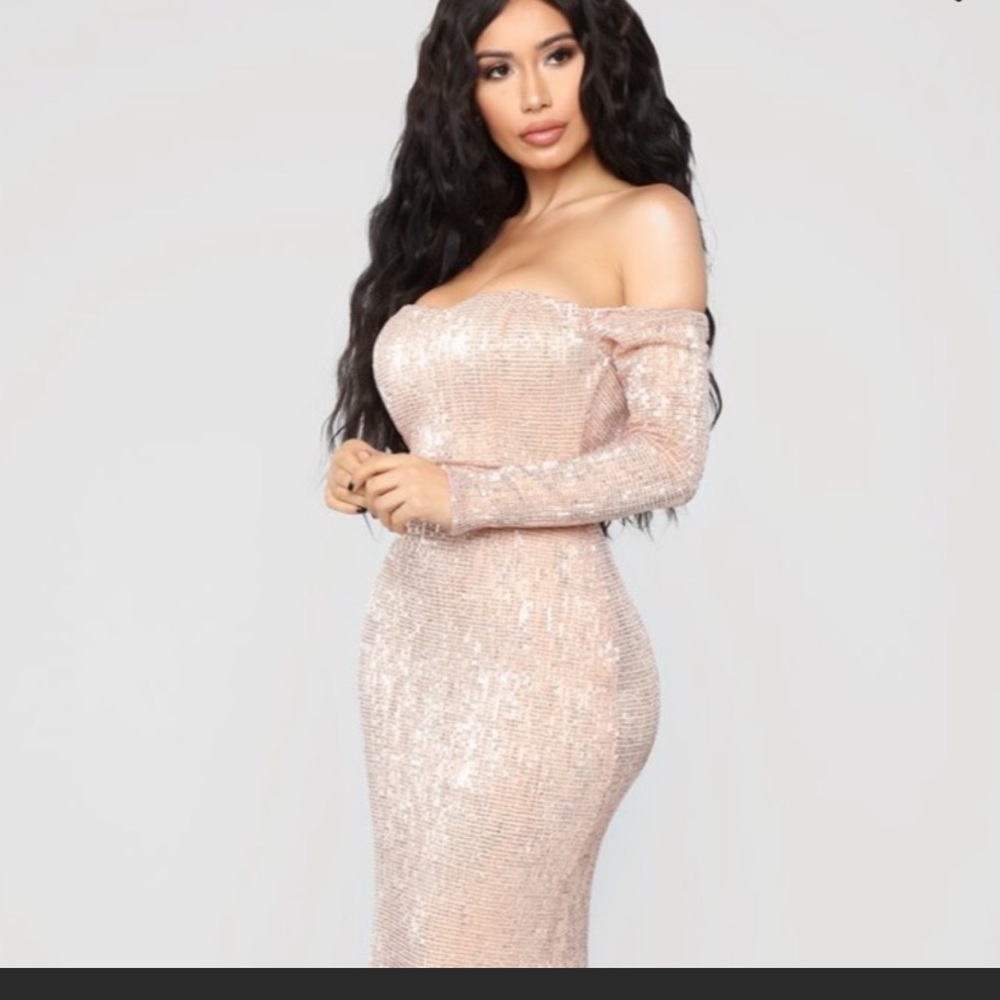 Fashion Nova sequin dress